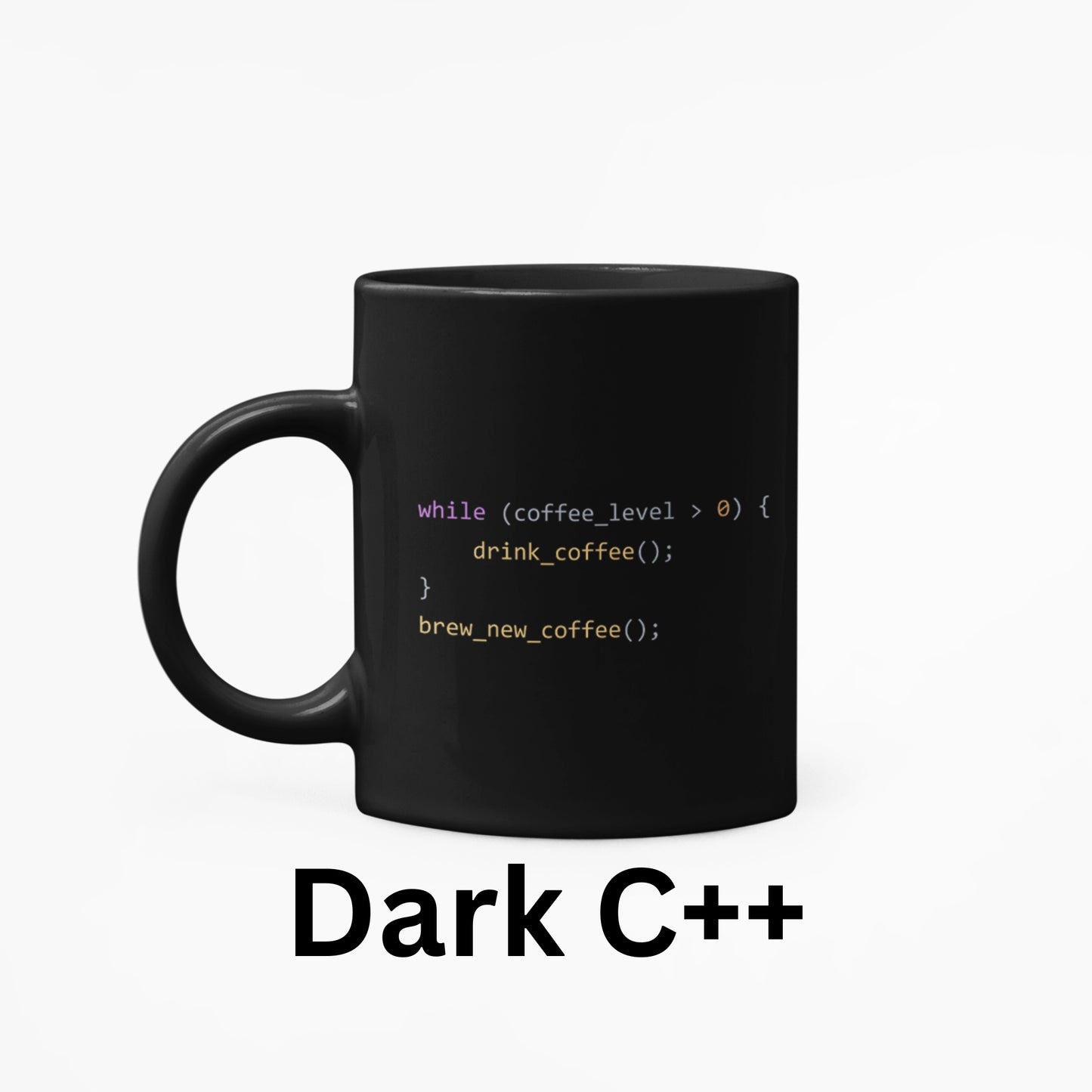 15 oz Black and White Coding Coffee Mug – JavaScript, Python, C++, SQL, Golang Design – Perfect Gift for Programmers, Software Developers, and Tech Enthusiasts