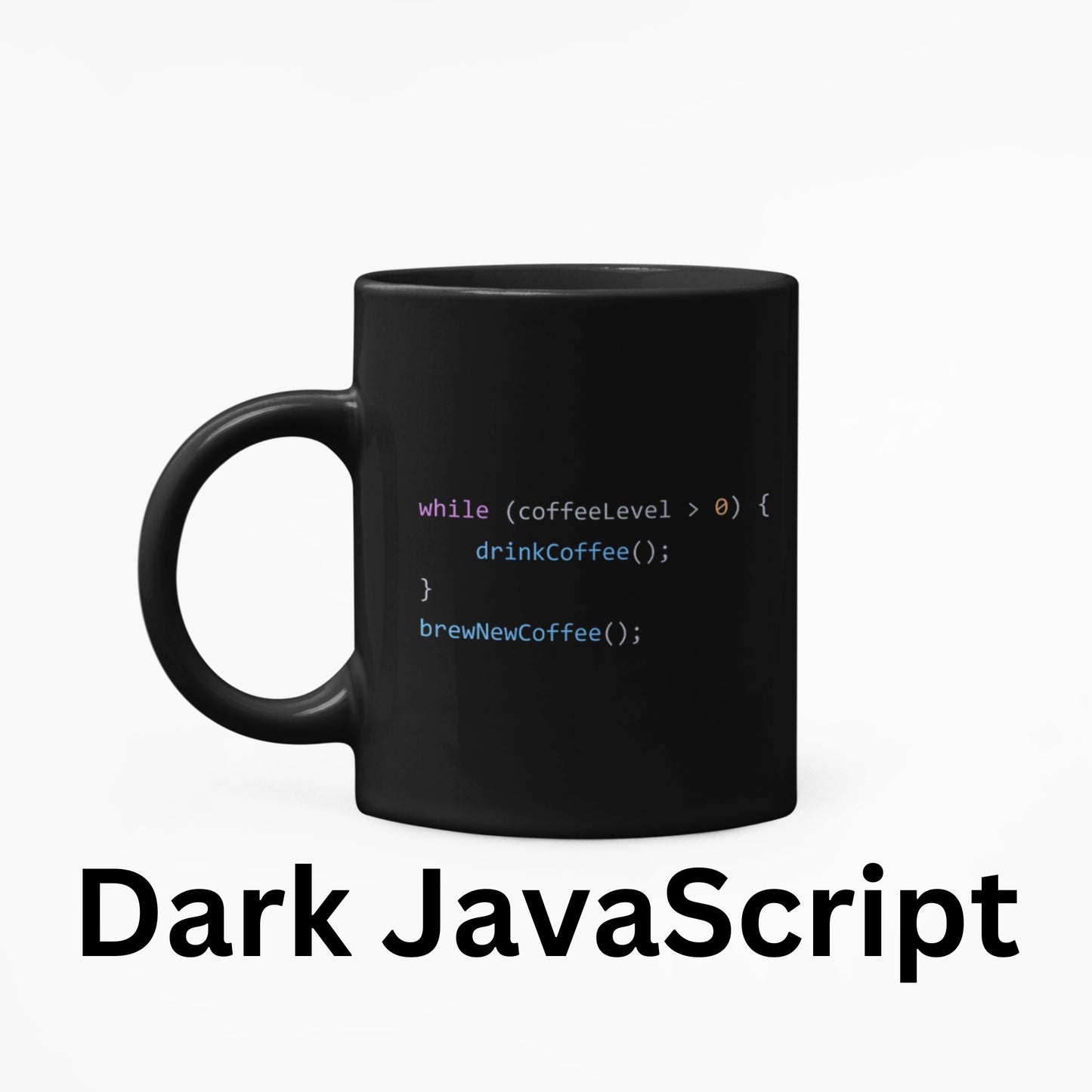 15 oz Black and White Coding Coffee Mug – JavaScript, Python, C++, SQL, Golang Design – Perfect Gift for Programmers, Software Developers, and Tech Enthusiasts