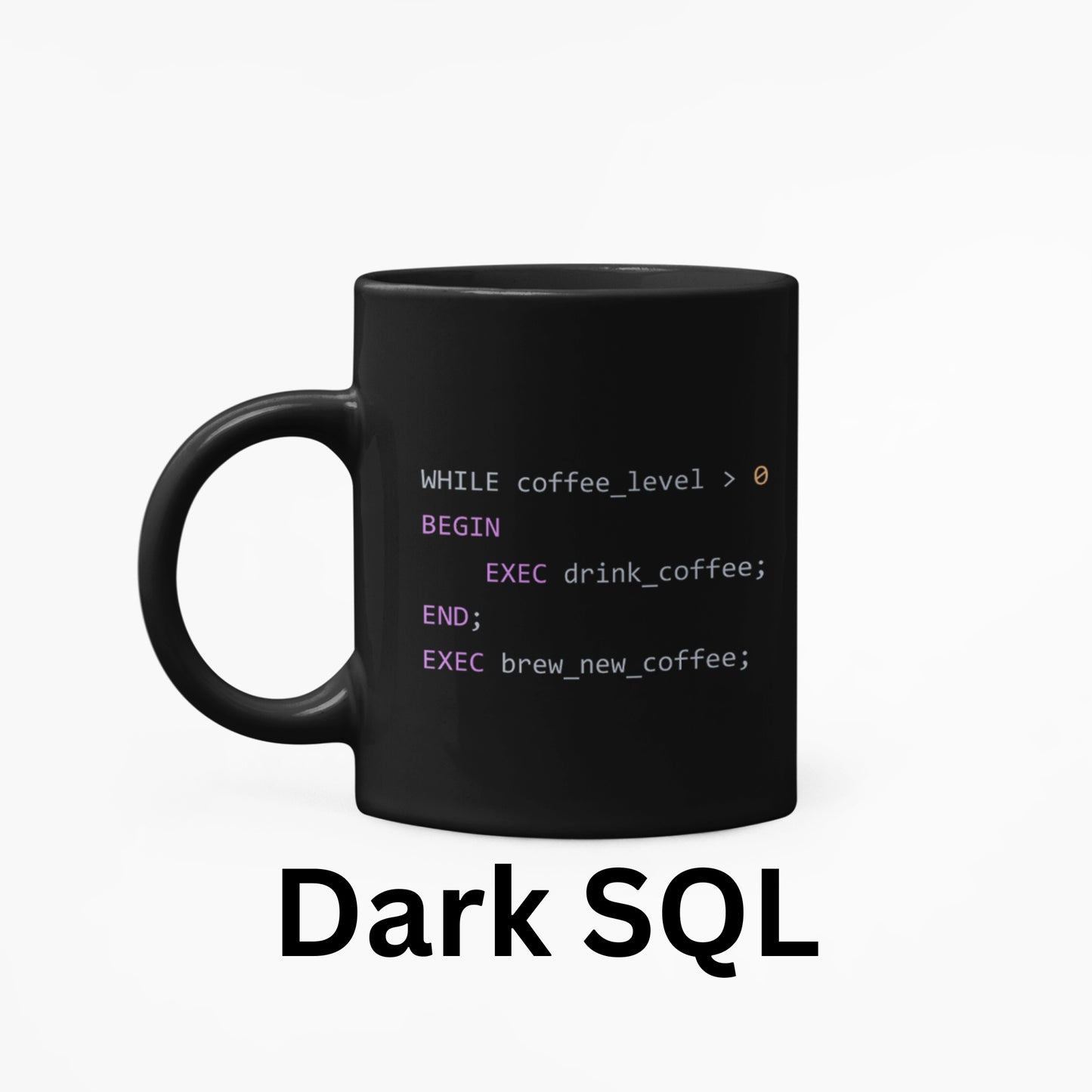 15 oz Black and White Coding Coffee Mug – JavaScript, Python, C++, SQL, Golang Design – Perfect Gift for Programmers, Software Developers, and Tech Enthusiasts