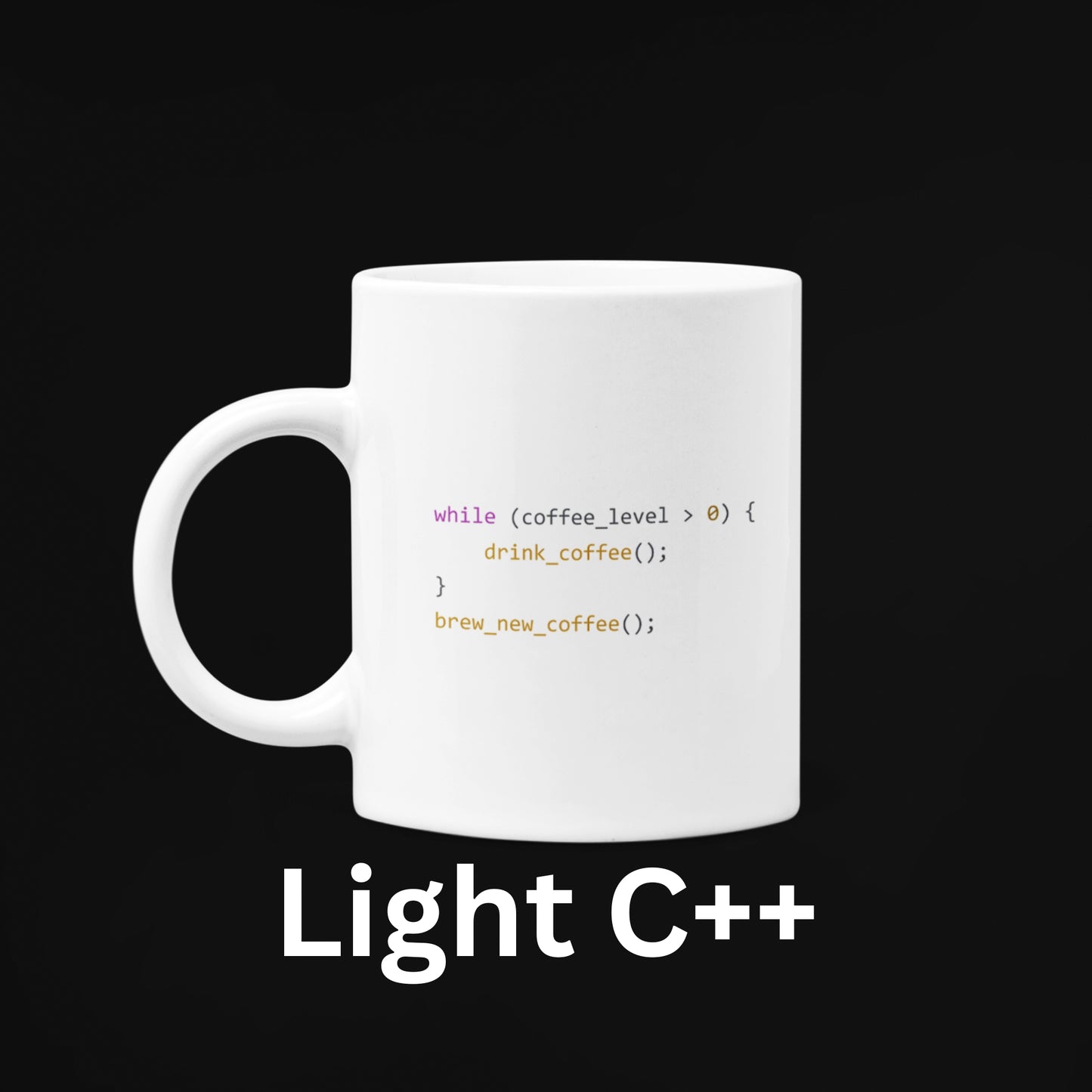 15 oz Black and White Coding Coffee Mug – JavaScript, Python, C++, SQL, Golang Design – Perfect Gift for Programmers, Software Developers, and Tech Enthusiasts