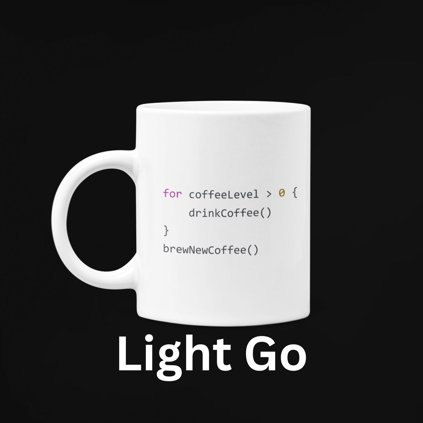 15 oz Black and White Coding Coffee Mug – JavaScript, Python, C++, SQL, Golang Design – Perfect Gift for Programmers, Software Developers, and Tech Enthusiasts